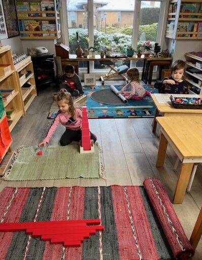 Coronation Montessori building red tower